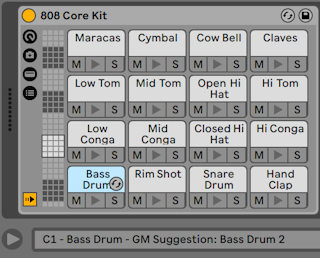 Ableton Live 12 Drum Rack Interface