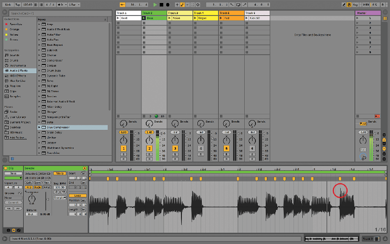 Compression and Limiting in Ableton Live