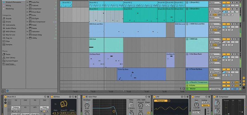 Ableton Vocal Mixing Interface